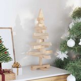  Božićna drvca KOTKA 60 cm Masivna borovina Prirodna | shoptok.hr