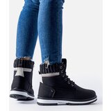 Gemre Black insulated matte work boots Fernando | Shoptok.si