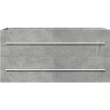 vidaXL Ormarić za umivaonik siva boja betona 100 x 38,5 x 48 cm drveni | shoptok.hr