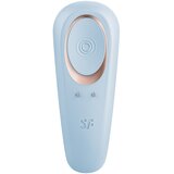 Satisfyer Double Classic - vibrator za pare (moder) | Shoptok.si
