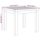 vidaXL 3-dijelni bistro set od poliratana i bagremovog drva sivi | shoptok.hr