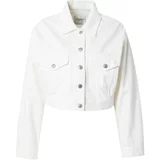 Abercrombie & Fitch Prijelazna jakna bijeli traper