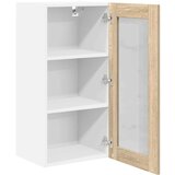 vidaXL Viseča omarica s polico Riga 2 pcs Sonoma hrast 40 x 31 x 80 cm | Shoptok.si