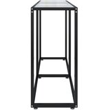  Konzolni stol prozirni 140 x 35 x 75,5 cm od kaljenog stakla | Eponuda.ba
