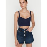 Trendyol ženski šorts Twoss22Sr00112, Tamno Plava-Plava | Eponuda.com