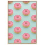  Slika - Pastel Donuts (1 Part) Vertical 40x60 U prirodnom drvenom okviru | shoptok.hr