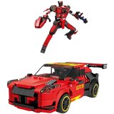 Auto i robot na sastavljanje SpeedBot 2u1 - 335 elemenata | Shoptok.si