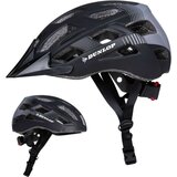  Biciklistička Kaciga za Odrasle Dunlop M Crna LED Svjetlo | shoptok.hr