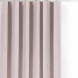 Filumi Svetlo rožnata žametna zavesa za delno zatemnitev 400x175 cm Velto –