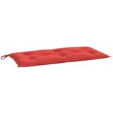  Jastuk za vrtnu klupu crveni 110 x 50 x 7 cm od tkanine Oxford | shoptok.hr