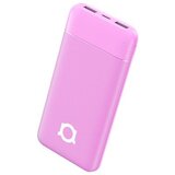 Powerbank Adda Collins PB-001-LP, Fusion , 10000mAh, Micro USB in Type-C vhodi, 2xUSB-A izhodi, 12W, roza | Shoptok.si