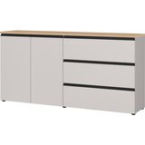 Germania Sivo-bež/v svetli naravni barvi komoda 180x91x41 cm Cormano – | Shoptok.si