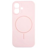  silikonska futrola magsafe lux iphone 16 puder roze | ePonuda.com