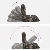  Podesivi podni naslonjač Maslinasto zelena Tkanina | Eponuda.com