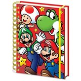 Pyramid International Super Mario (Core Run) A5 Wiro Notebook Cene