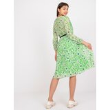 Italy Moda Dress-DHJ-SK-10536A-1.80-Light Green | shoptok.hr