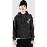 Ninth Hall Venom Boxy Pulover s kapuco vintage black | Shoptok.si