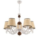Opviq luster fiona coral wood white cream Cene