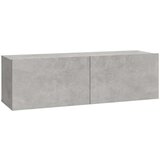 vidaXL TV omarica 2 kosa betonsko siva 100x30x30 cm konstruiran les | Shoptok.si