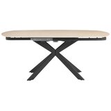 P & B Raztegljiva Miza Senna, Bež, 120-180x90 | Shoptok.si
