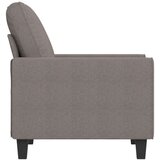  Fotelja smeđesiva 60 cm od tkanine | shoptok.hr