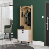 Hanah home čiviluk royal 5002 oakwhite hall stand