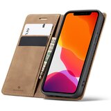 Spacecase OVITEK WALLET ZA IPHONE 12 MINI OVITEK SVETLO RJAV USNJEN OVITEK, (21963178) | Shoptok.si