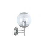 Sparx MONTANA VANJSKA ZIDNA SVJETILJKA 1XE27 / IP44 / INOX | Eponuda.ba