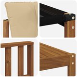  Set vanjskih sofa 9 kom. Prirodna i bež | shoptok.hr