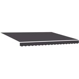  Skrovita tenda Antracit 400 × 300 cm Poliester i aluminij | Eponuda.ba