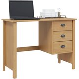  Stol s ladicama s ladicama HILL Medeno smeđa 100 x 45 x 74 cm | shoptok.hr