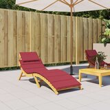  Jastuk za ležaljku boja vina 186 x 58 x 3 cm od tkanine Oxford Cijene