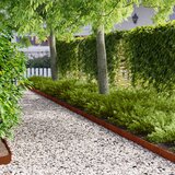  Ograda oko Travnjaka 20 pcs 103 x 10 cm Čelik Rđa | Eponuda.com