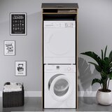 MID.YOU OMARICA ZA PRALNI STROJ antracit, medeni hrast | Shoptok.si
