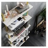 Hanah home piante white gold polica