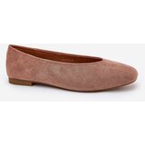 Boto Classic Ballet Flats From Eco Suede Khaki Osallin | shoptok.hr