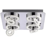 LIGHT. 14662-17 - LED RGBW prigušiva spot svetiljka TIM 4xLED/5,9/230V + daljinski upravljač