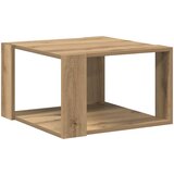 vidaXL Stolić za kavu Artisan hrast 51,5x51,5x30 cm | shoptok.hr