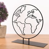 Atelier Del Sofa dekorativna figura foglia, 22x20 cm, 1.5 mm, crna | ePonuda.com