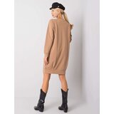 BASIC Feel Good Dress-RV-TU-5184.93P-camel | Shoptok.si