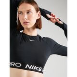 Nike pro df 365 crop ls, ženska majica dug rukav za fitnes, crna FV5484 | ePonuda.com
