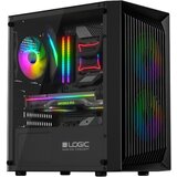 Logic Atos ARGB microATX ohišje 2xUSB2.0, 1xUSB3.0 3x12cm, Okence iz kaljenega stekla, RGB, Gaming, (5000262396) Cene