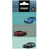STREET etiketa za zvezek cars 9/1 | Shoptok.si