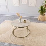 Hanah home Royal klub sto Ø 75 cm, antik / travertin Cene