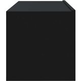  Zidni TV ormarići 4 kom crni 100 x 30 x 30 cm | shoptok.hr