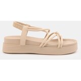 Sinsay Sandale s ukrasnim remenima | shoptok.hr