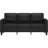  Trosjed crni 180 cm od umjetne kože | shoptok.hr