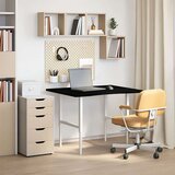 vidaXL Ploča za radni stol tamnosmeđa 100x80x2,5 cm drveni pravokutni | shoptok.hr