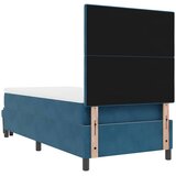  s opruga kutije Tamno plava 190 x 90 cm Baršun | shoptok.hr
