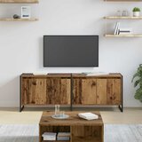 vidaXL TV ormar Staro drvo 140 x 36 x 49.5 cm Konstruirano drvo | shoptok.hr